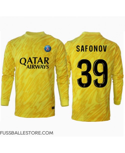 Günstige Paris Saint-Germain Matvei Safonov #39 Torwart 3rd trikot 2024-25 Langarm